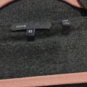 Vince cashmere oversized women’s vest in size xs